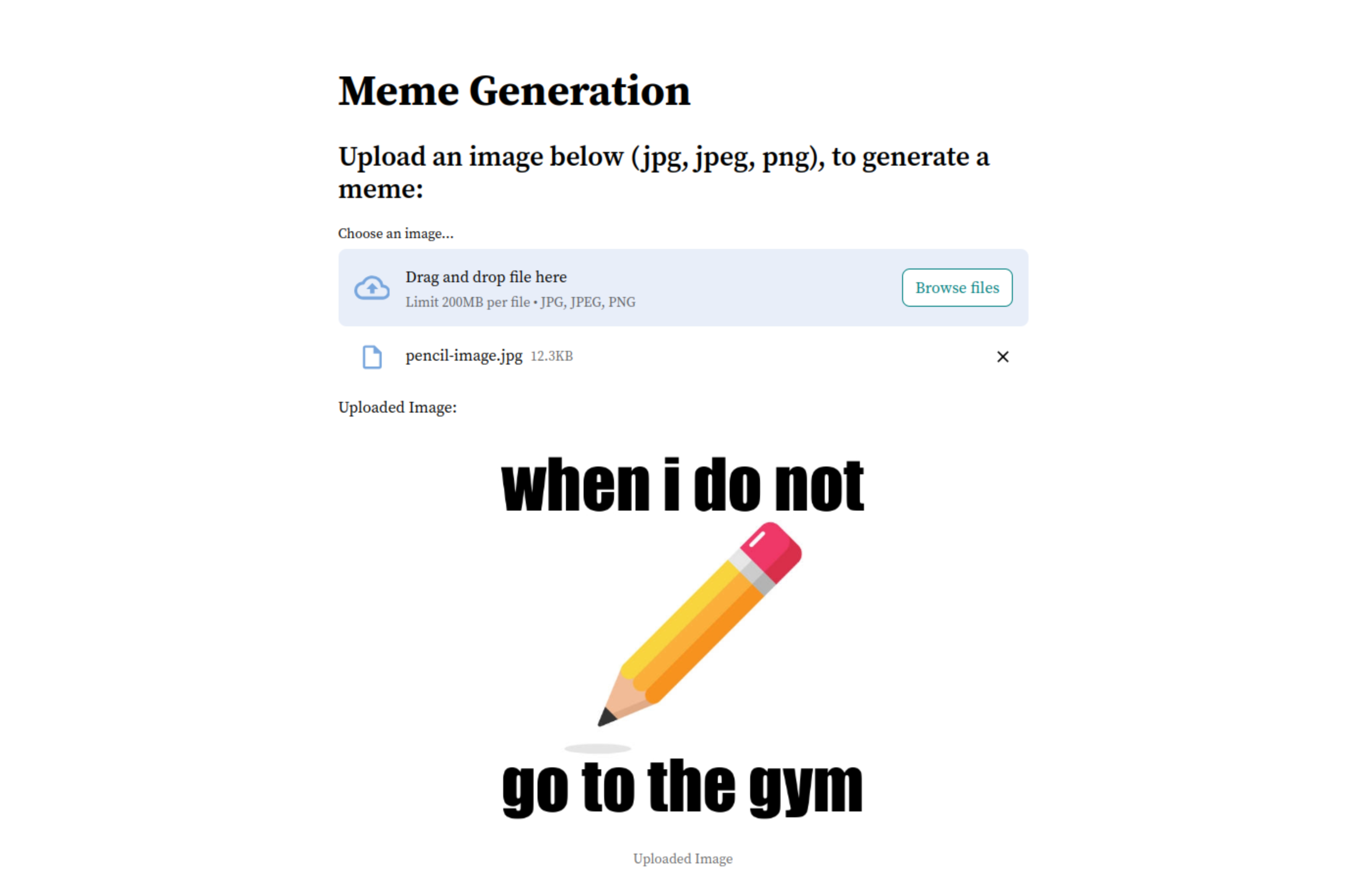 Meme Generation using Deep Learning